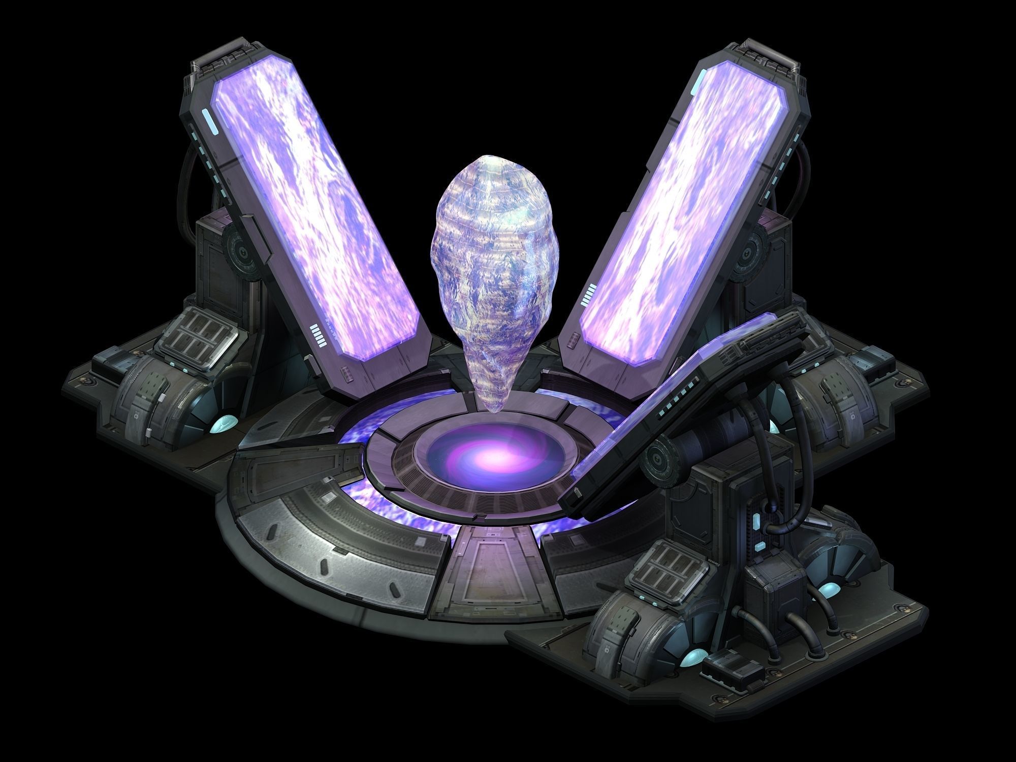 Crystal - Power Plant 05 3D model_4