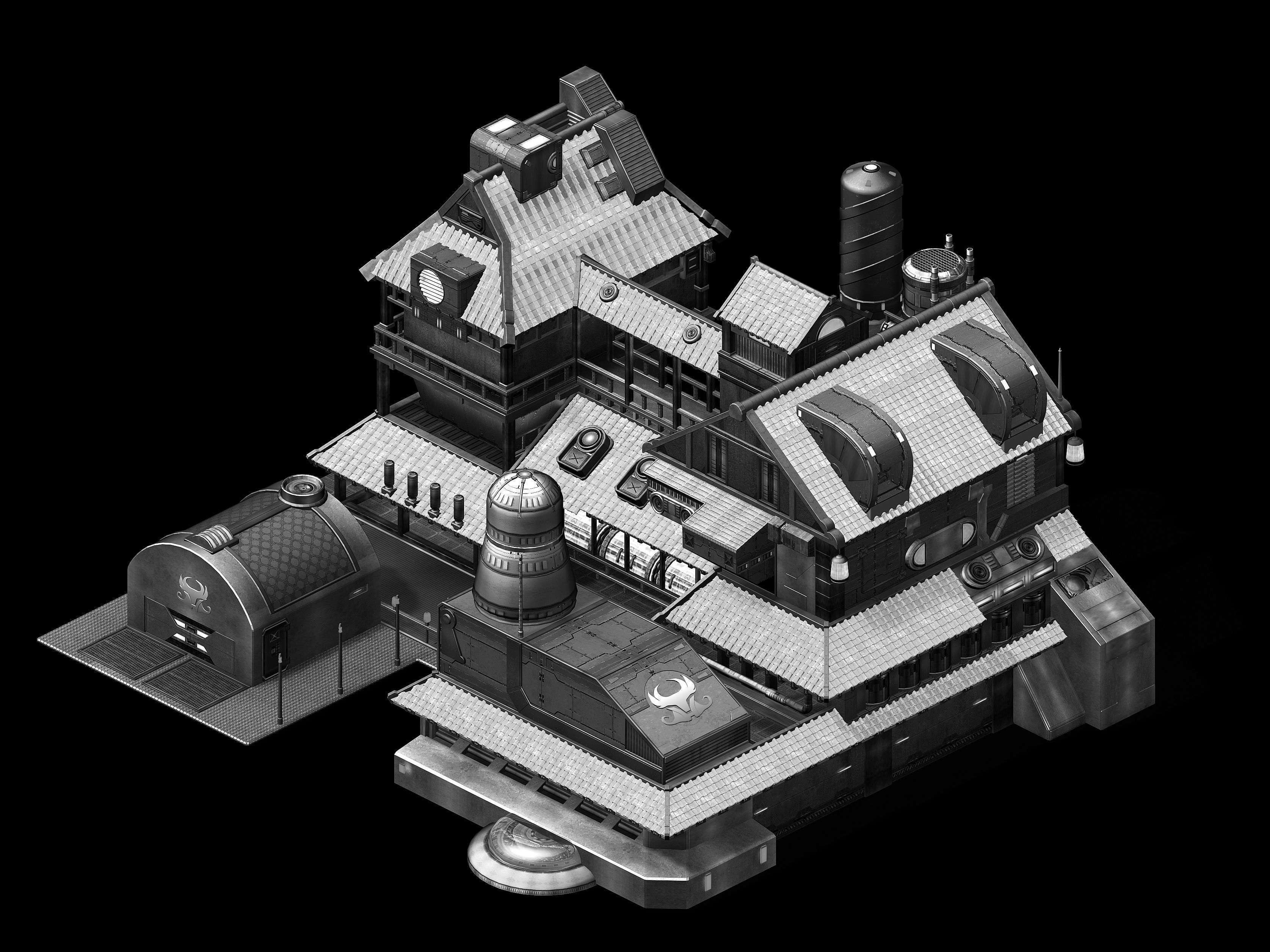 Crystal Palace - Factory 3D model_3