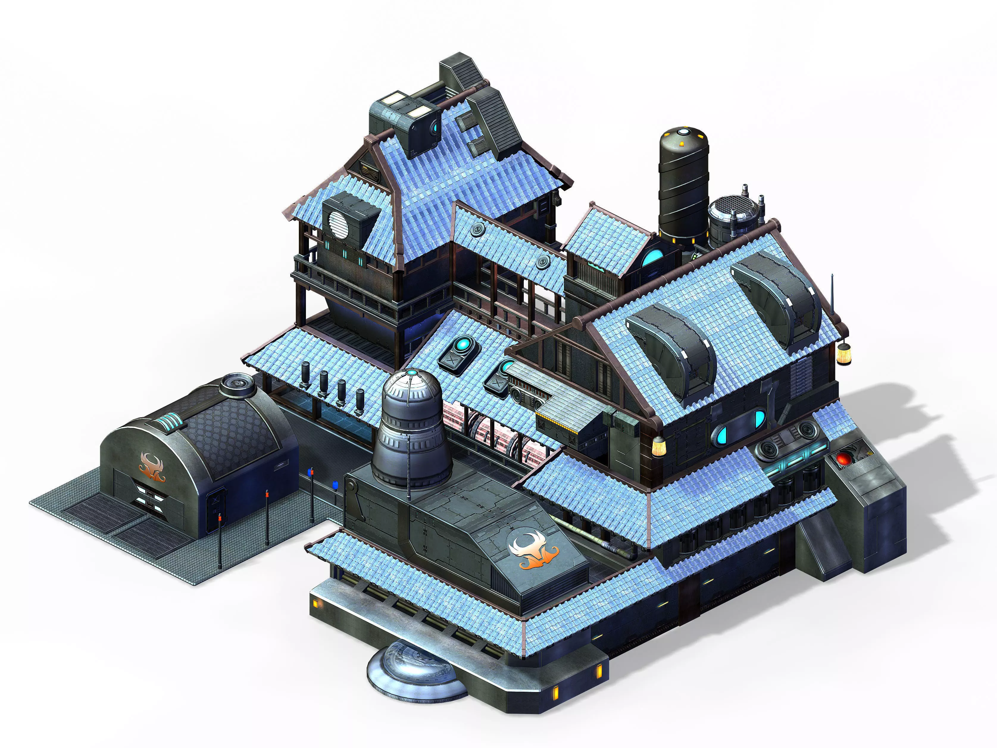 Crystal Palace - Factory 3D model_0