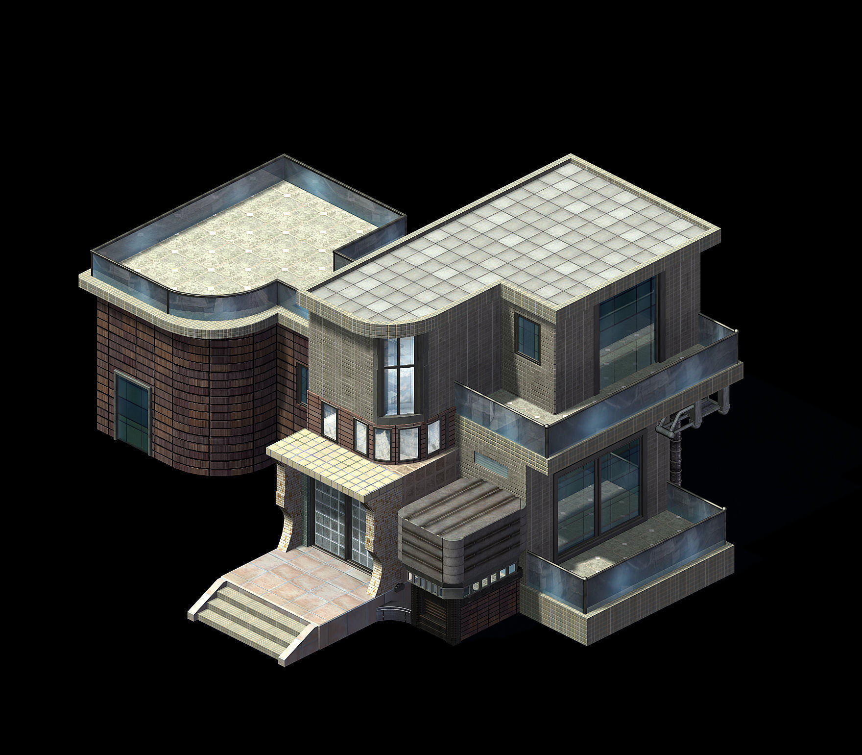 Crystal Palace - Academy of Sciences 01 3D model_3