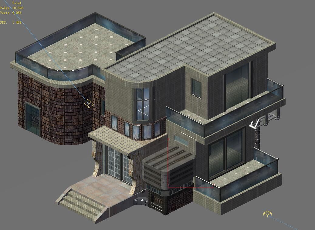 Crystal Palace - Academy of Sciences 01 3D model_2