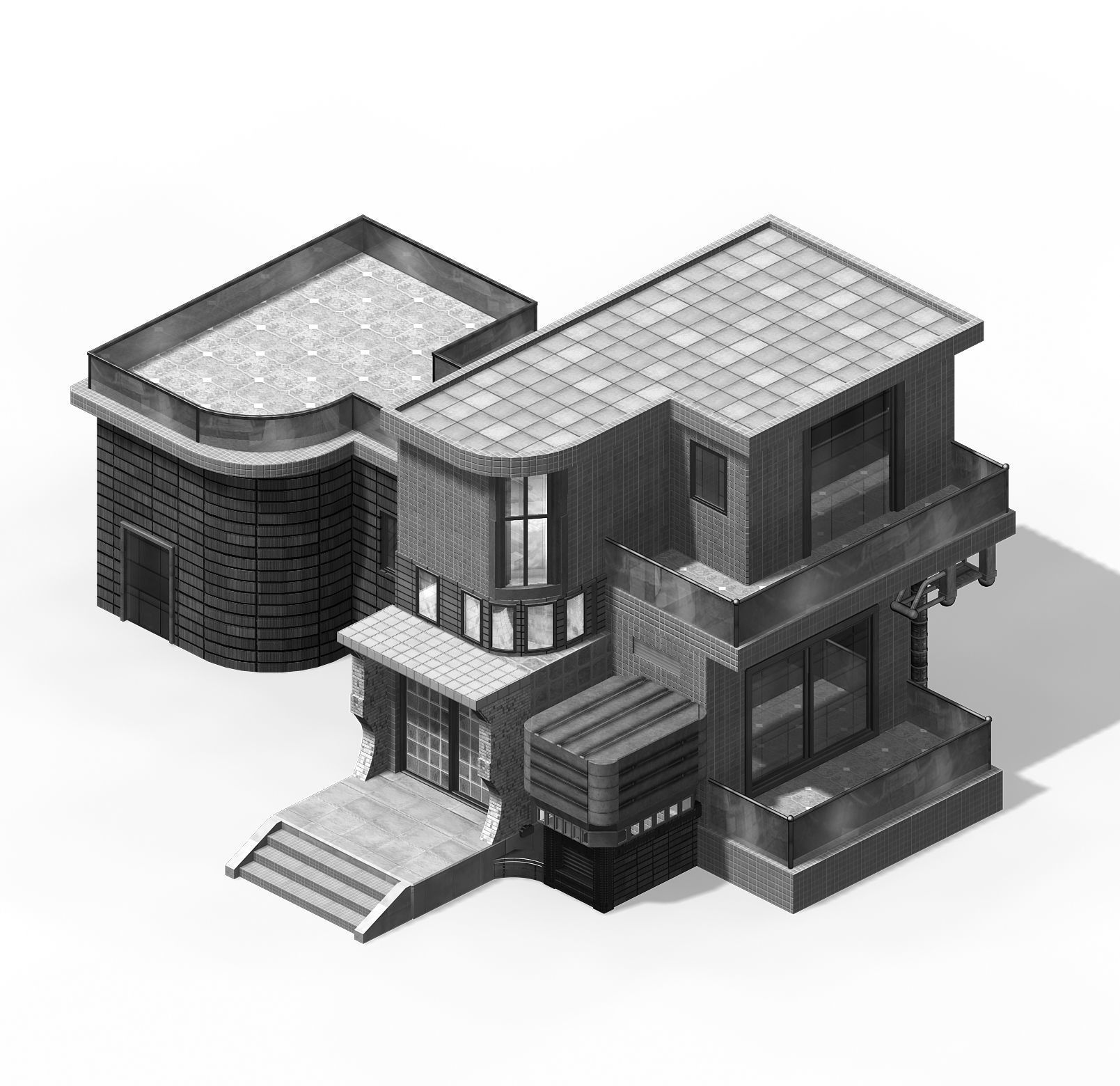 Crystal Palace - Academy of Sciences 03 3D model_3