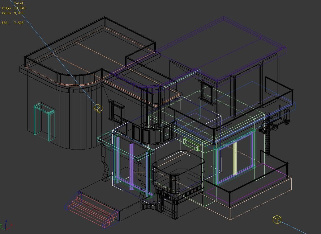 Crystal Palace - Academy of Sciences 03 3D model_2