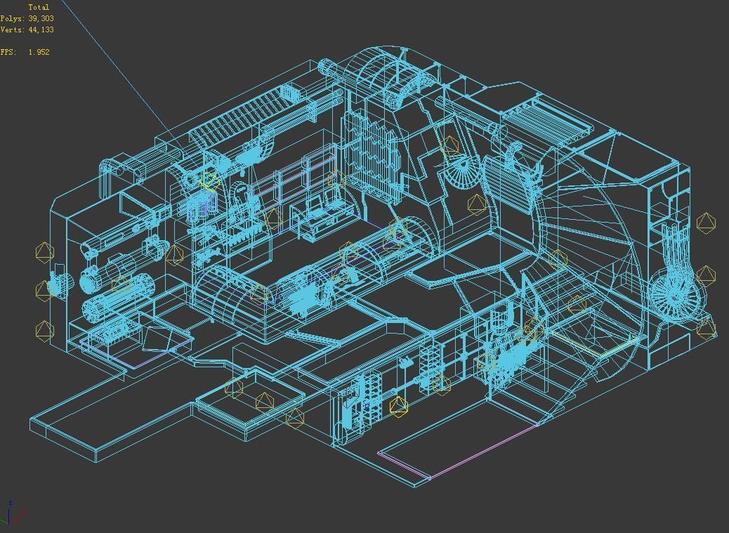 Crystal Palace - Flea Market Indoor 3D model_2