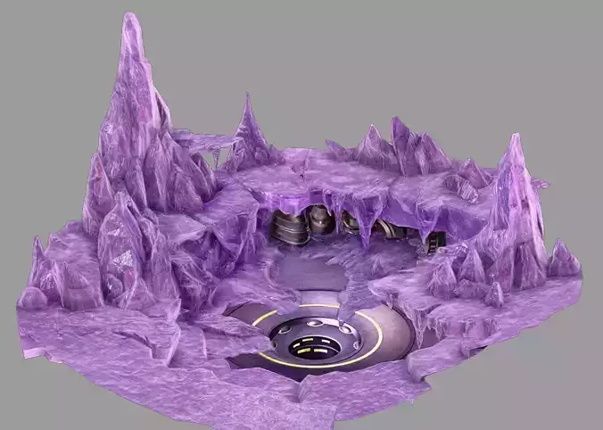 Battlestar - Icefield rupture ice surface 01