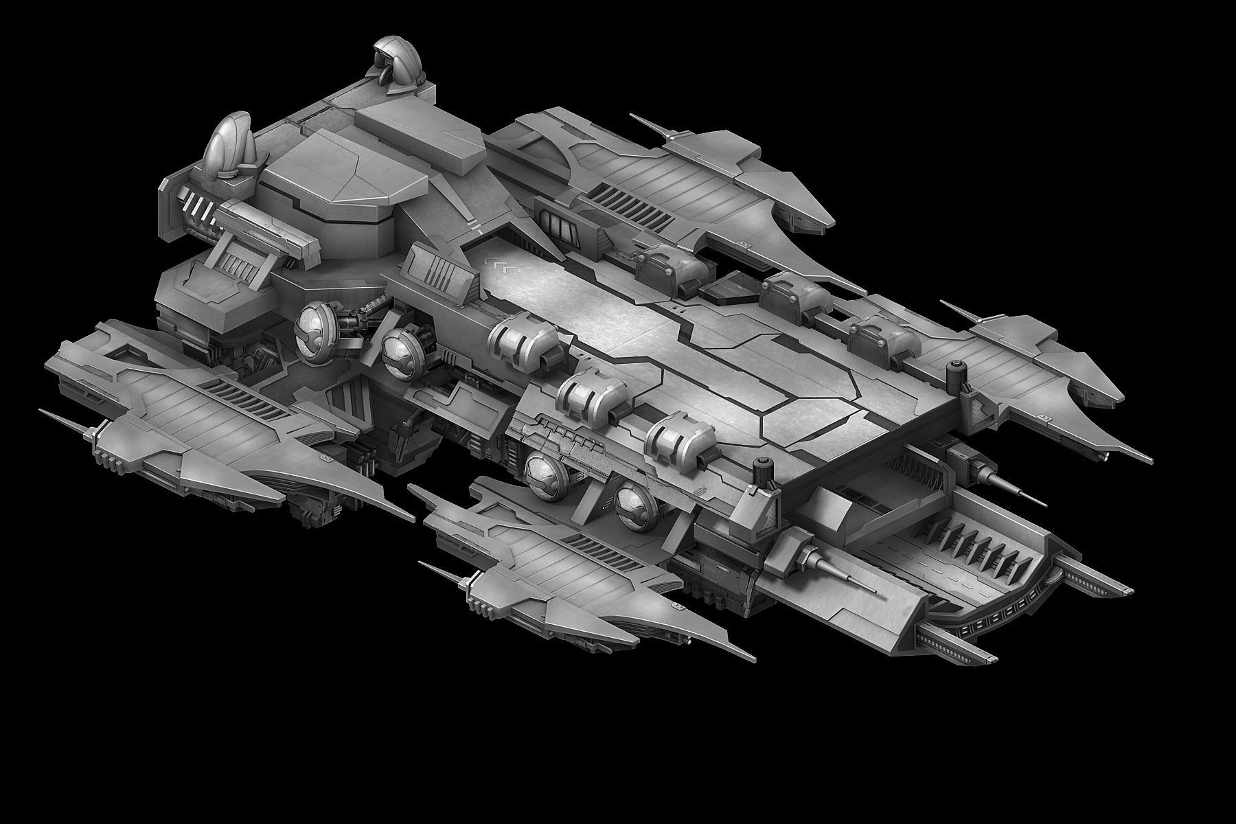 Battlestar - Pier 03 3D model_3