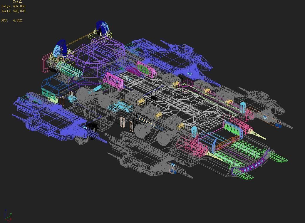 Battlestar - Pier 03 3D model_1