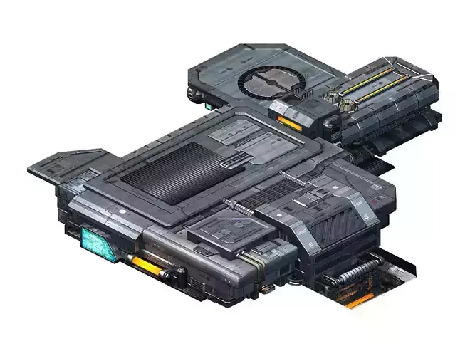 Spacecraft - Ground Platform 01