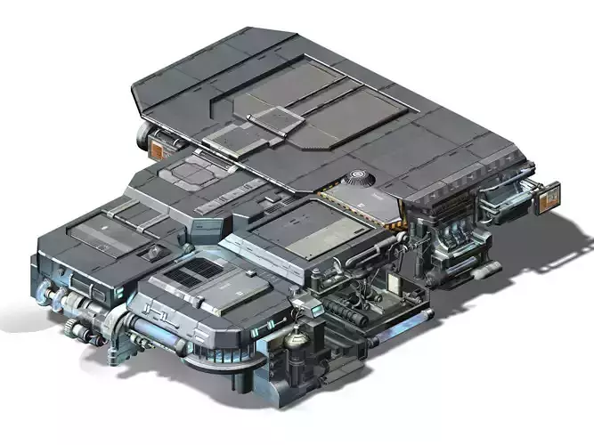 Spacecraft - Ground Platform 03