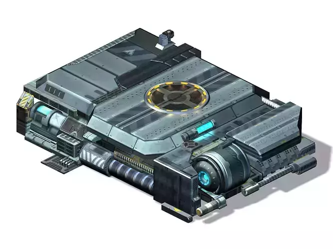 Spacecraft - Ground Platform 07