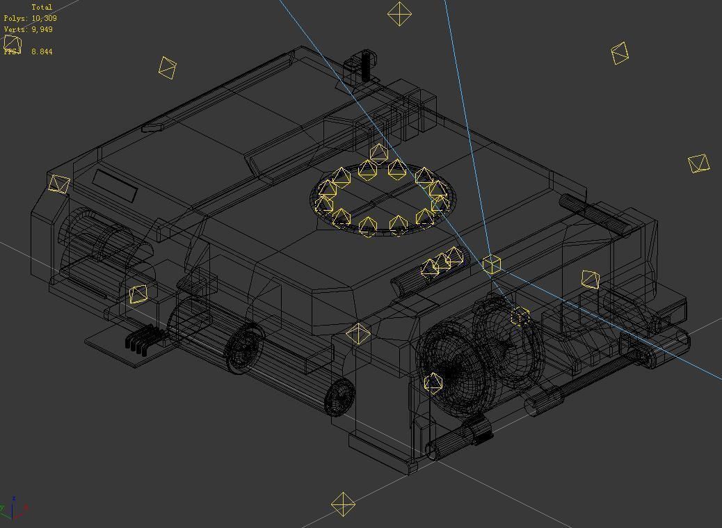 Spacecraft - Ground Platform 07 3D model_2