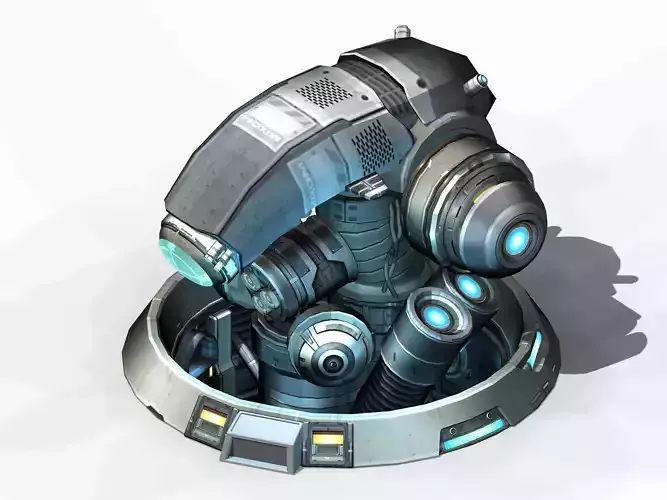 Spacecraft - Ground Objects 01