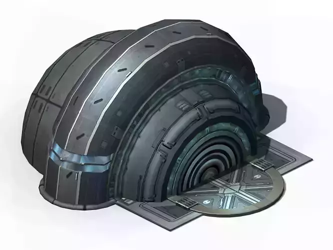 Spacecraft - small ground construction 01