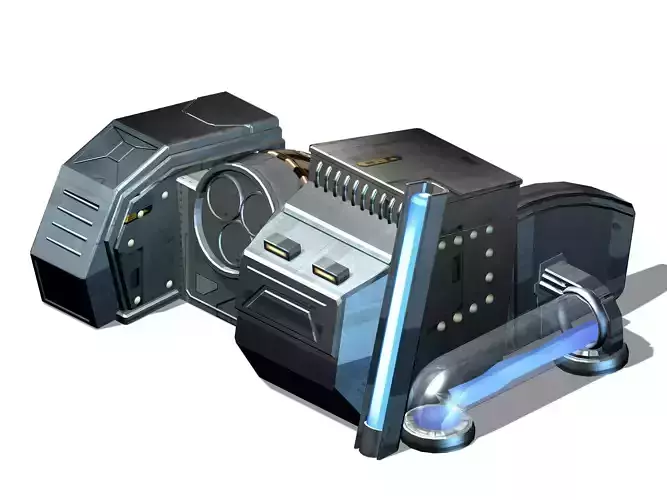 Spaceship - Ground Small Objects 02