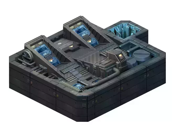 Spacecraft - Ground Small Objects 04