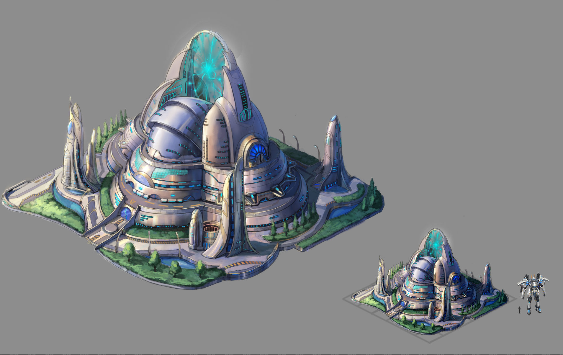 Spacecraft - Terrain Reconstruction Institute 02 3D model_5