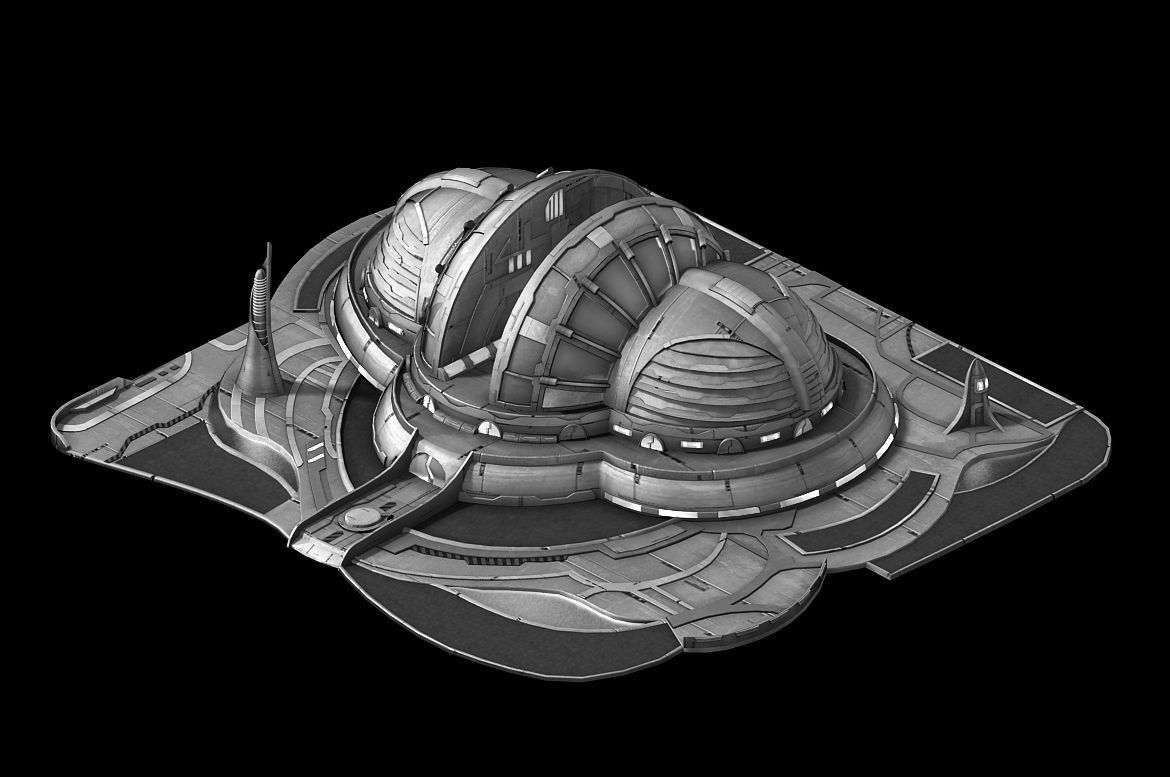 Spacecraft - Terrain Reconstruction Institute 03 3D model_2