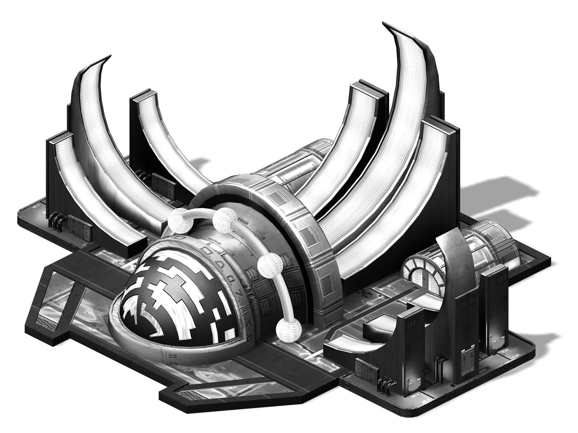 Space-power plant 02 3D model_4