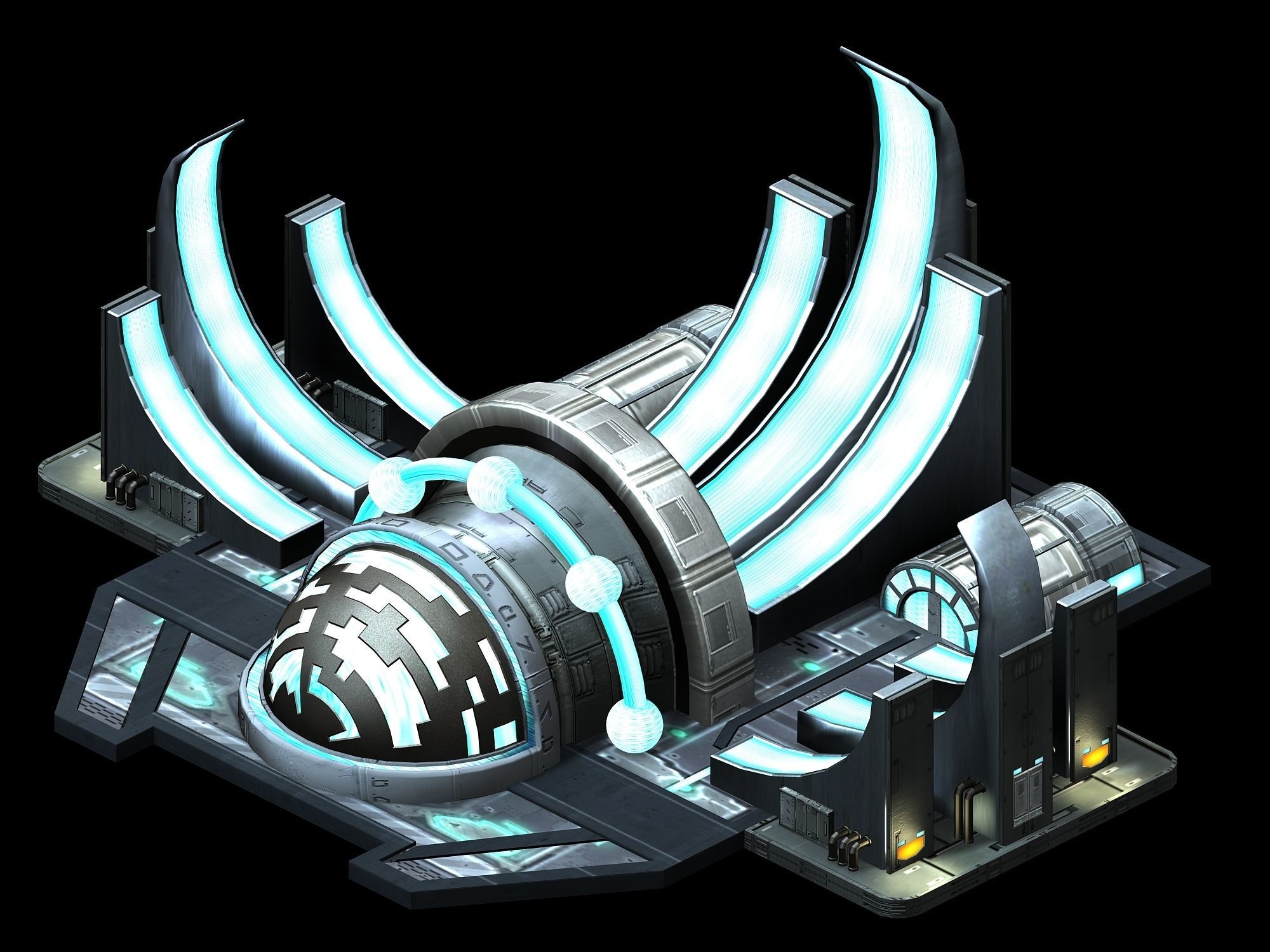 Space-power plant 02 3D model_3