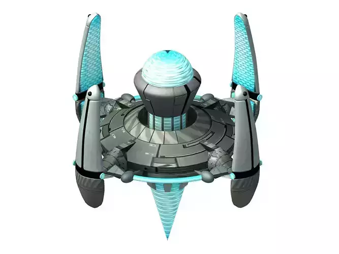 Space-air supply station 02