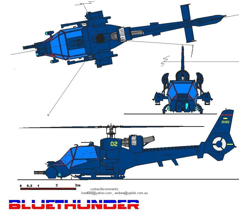 helicopter Free 3D model_0