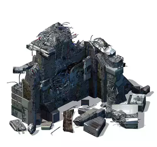 Space - Damaged Wall 04