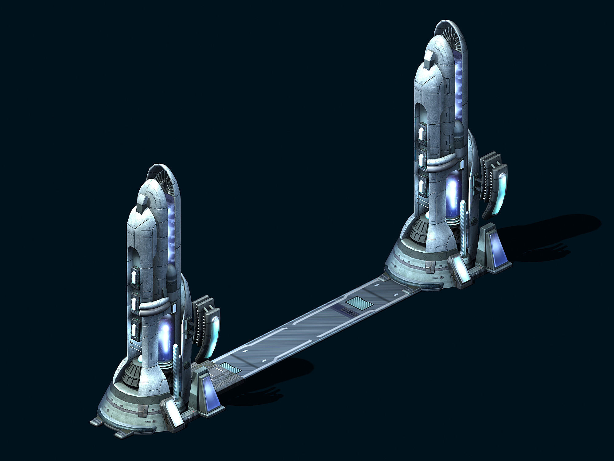 Space - Guard 02 3D model_4