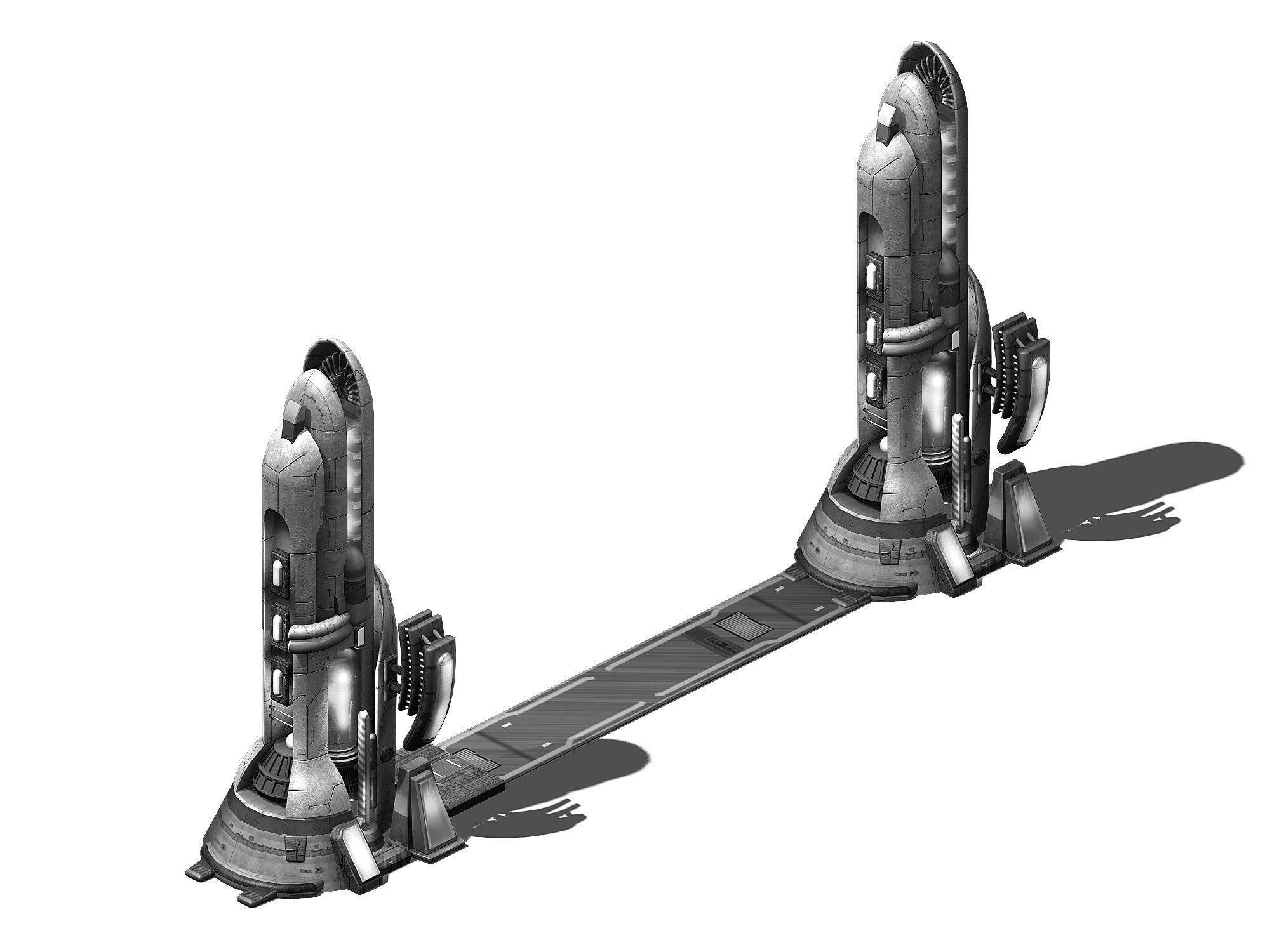 Space - Guard 02 3D model_3