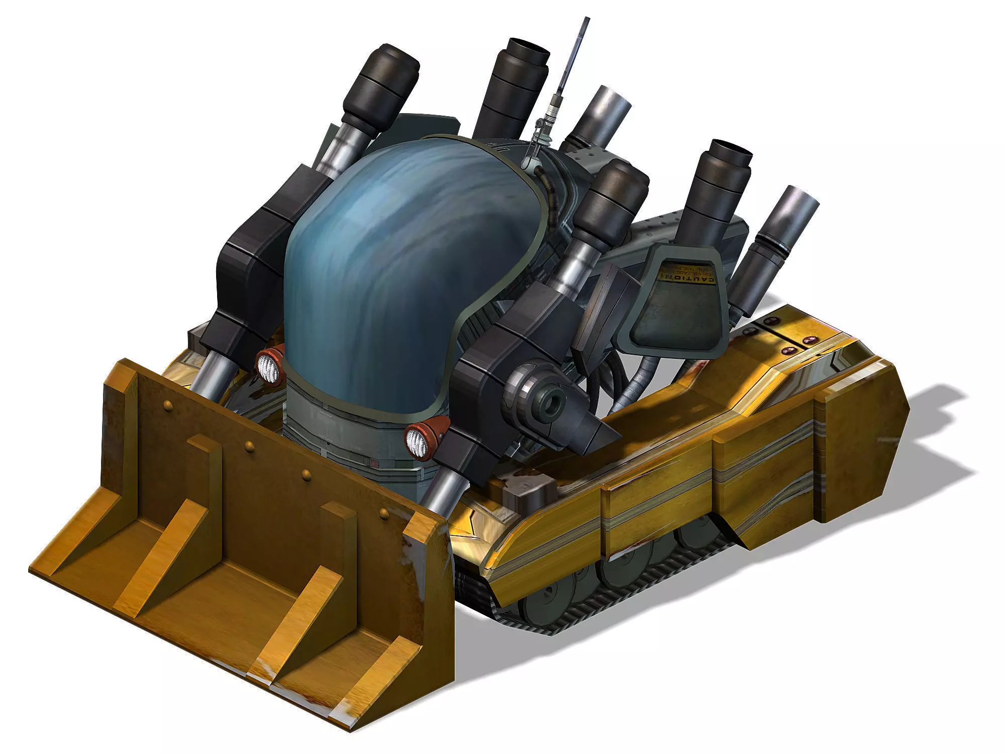 Space Station - Snow Shovel 01 3D model_0