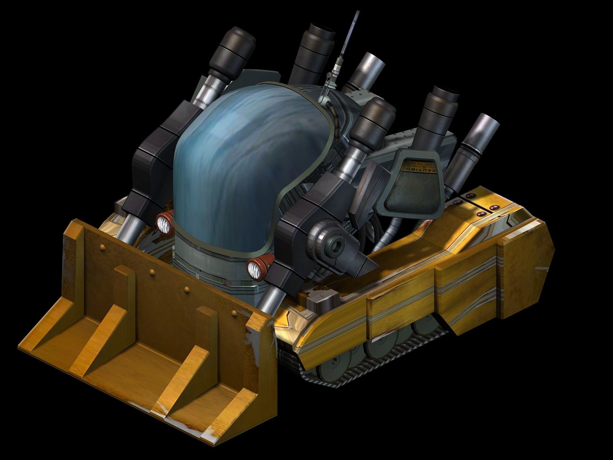Space Station - Snow Shovel 01 3D model_3