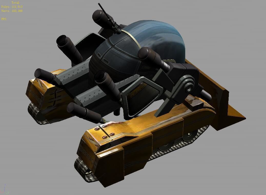 Space Station - Snow Shovel 01 3D model_2