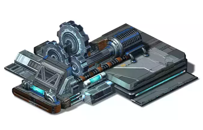 Space Station - Ground Gear 01