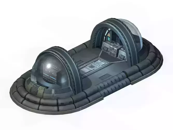 Space station - ground function small building