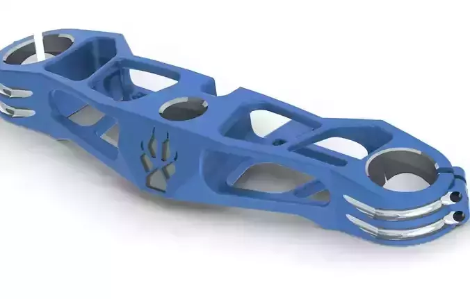 amarok triple clamp remake Free 3D model