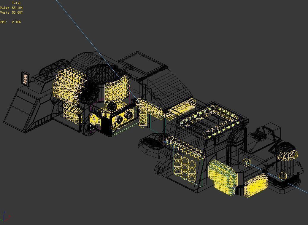 Titan-Small Base Bar - Repair Shop 3D model_2