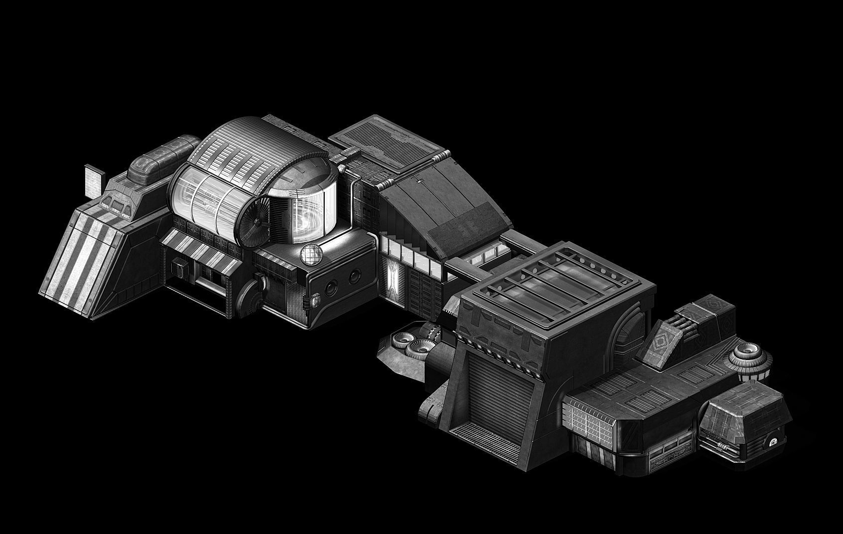 Titan-Small Base Bar - Repair Shop 3D model_4