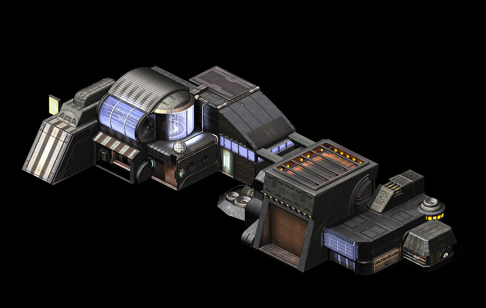 Titan-Small Base Bar - Repair Shop 3D model_3