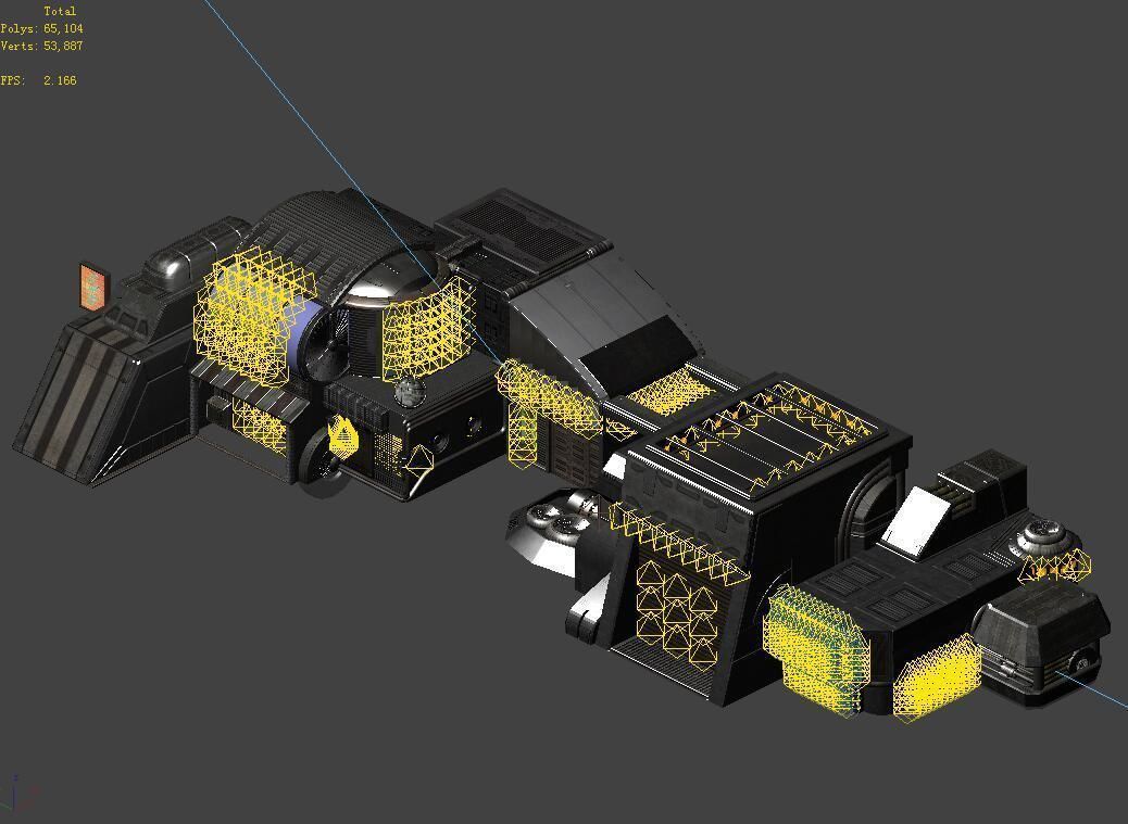 Titan-Small Base Bar - Repair Shop 3D model_1