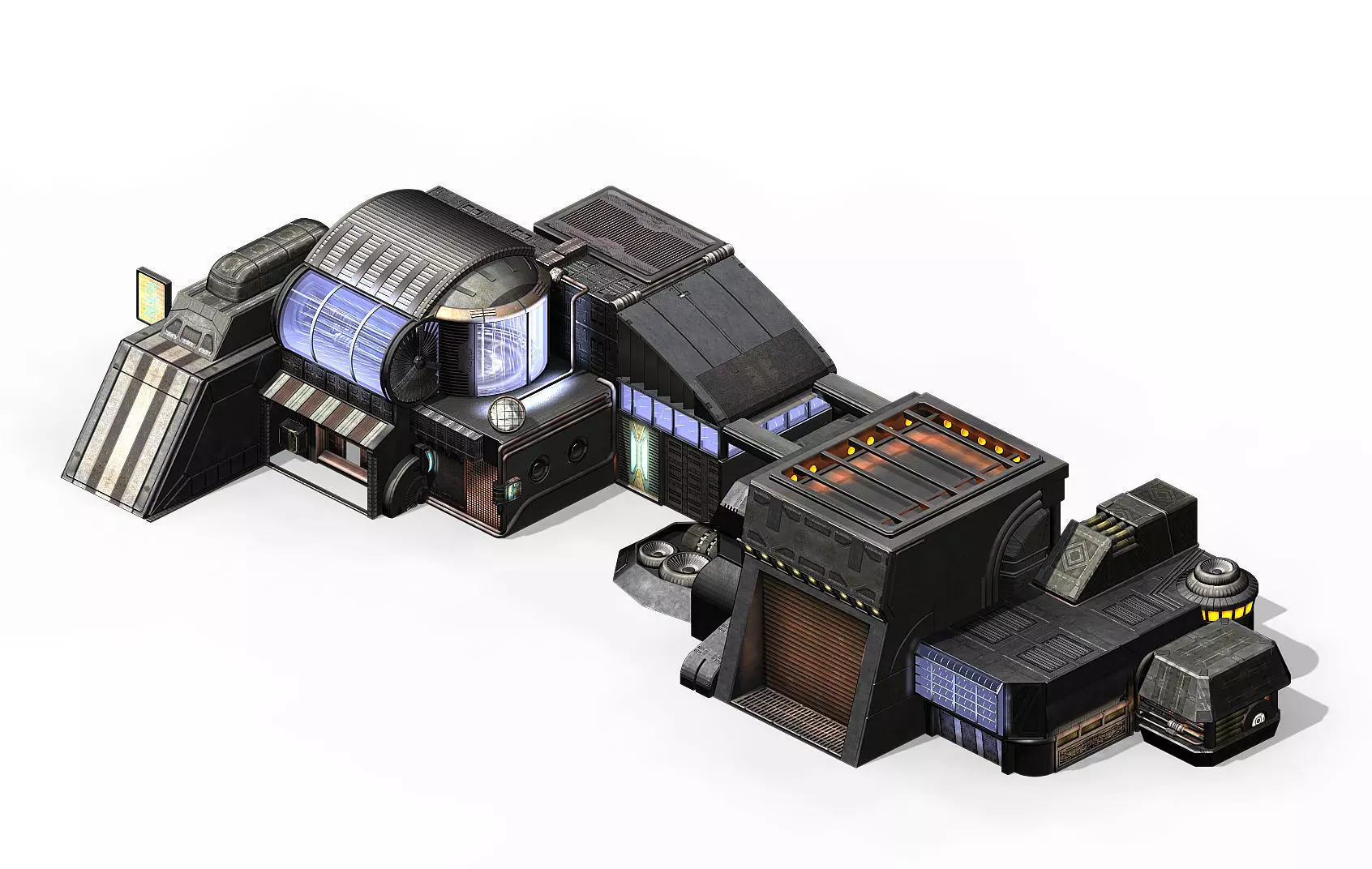 Titan-Small Base Bar - Repair Shop 3D model_0