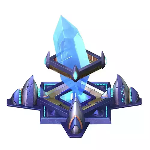Weak - energy stone 01 3D model