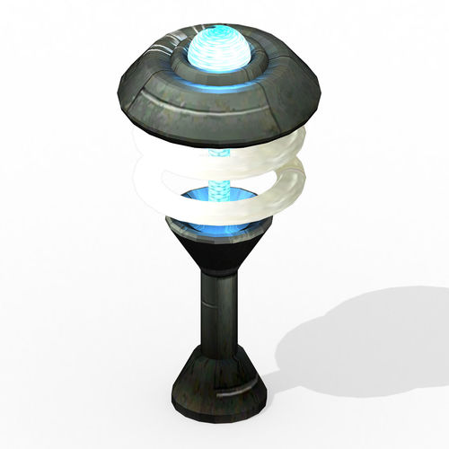 Satellite city object 00 3D model