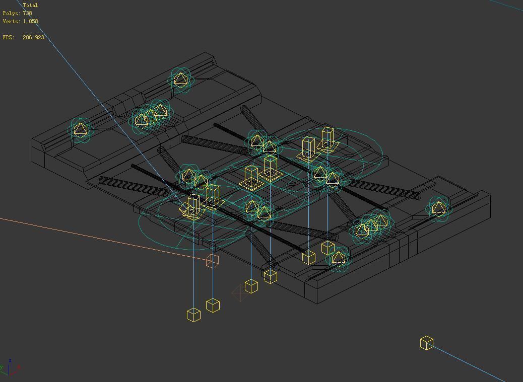 Satellite City Objects - Road 20 3D model_2