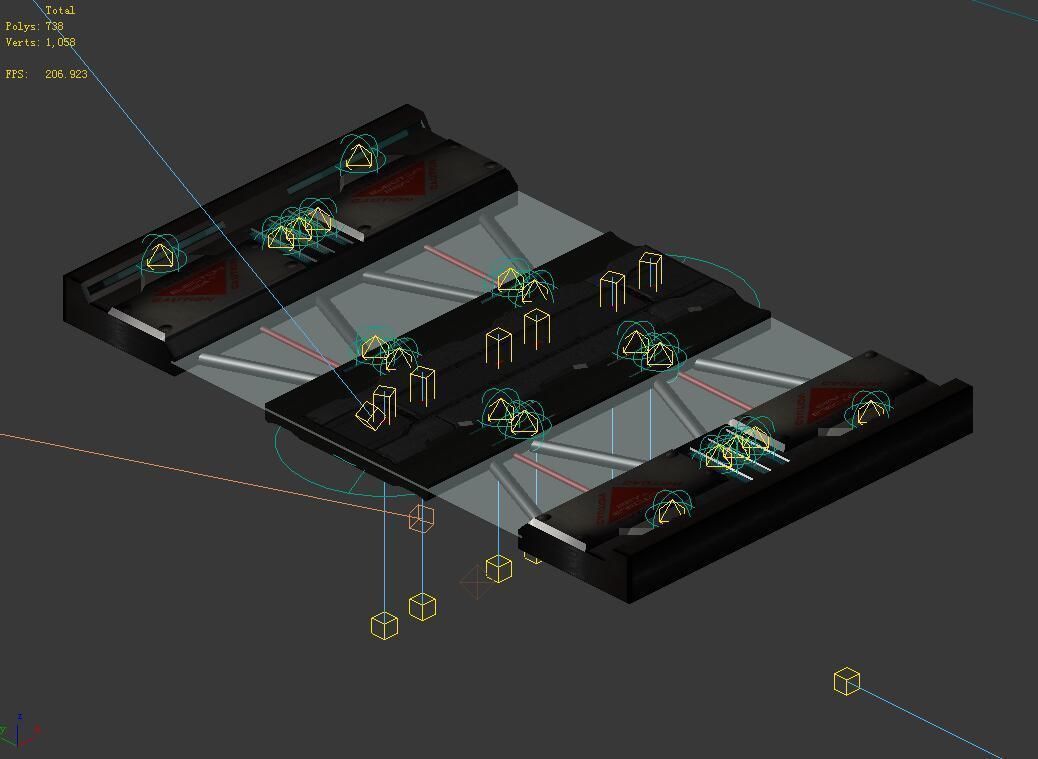 Satellite City Objects - Road 20 3D model_1