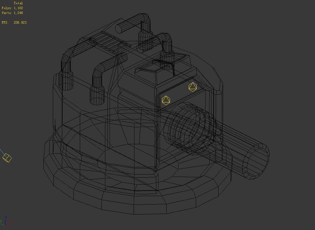 Satellite City Objects - Battery 15 3D model_1