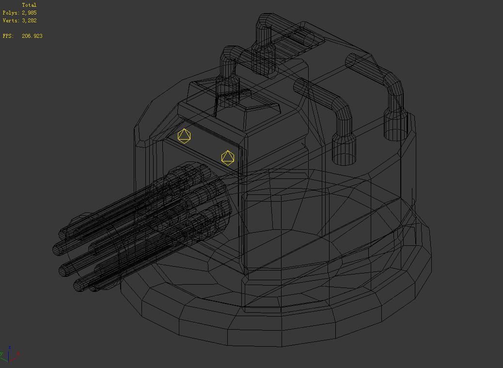 Satellite City Objects - Battery 16 3D model_2