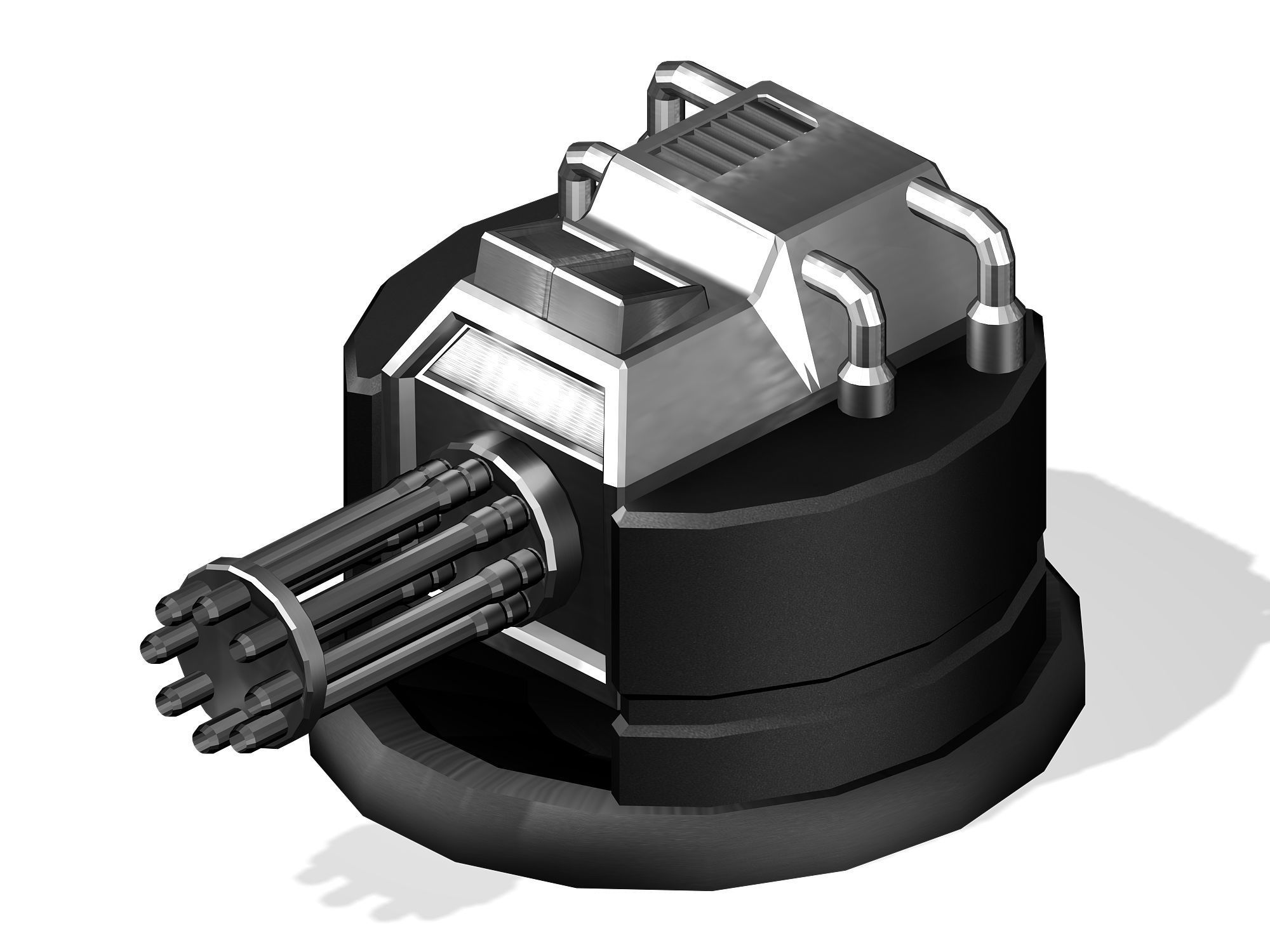 Satellite City Objects - Battery 16 3D model_3