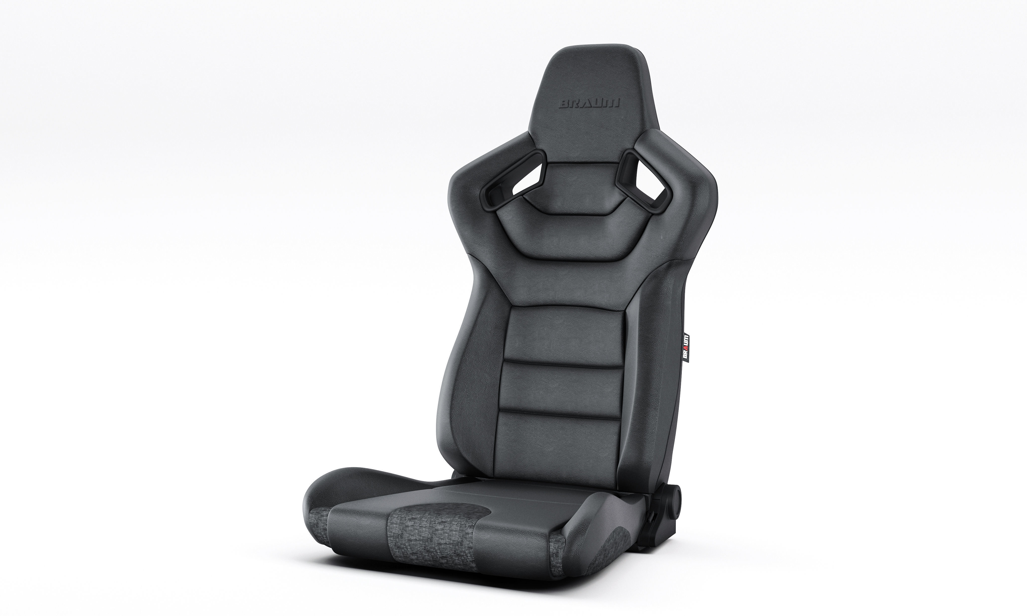 Braum Car Racing Seat 3D model_2