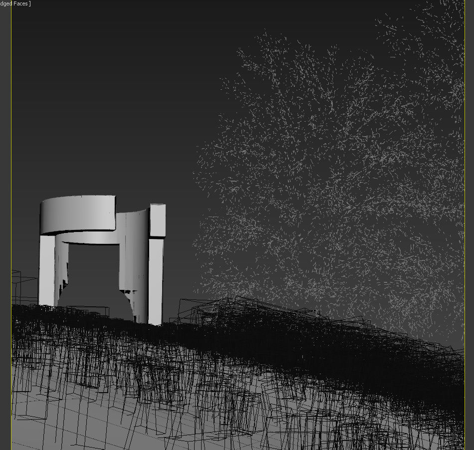 Chillida Praise The Horizon Third - Seventh 3D Scene 3D model_4