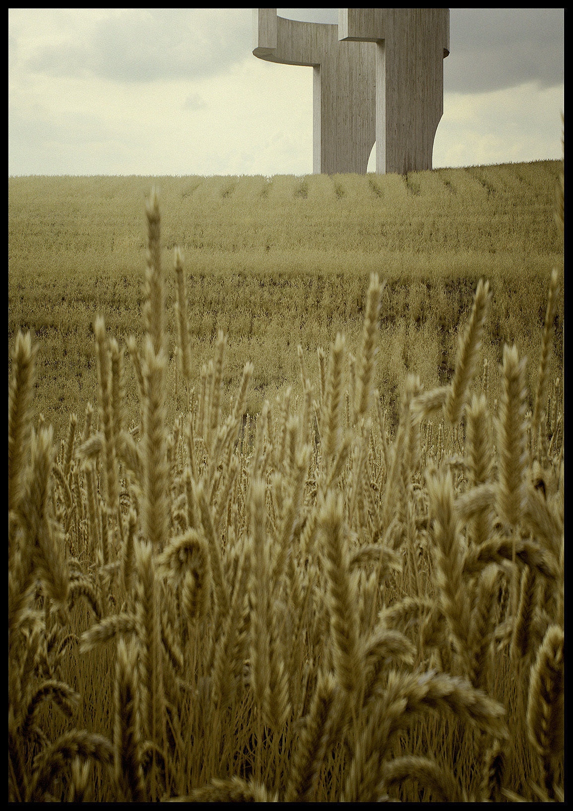 Chillida Praise The Horizon Third - Seventh 3D Scene 3D model_2