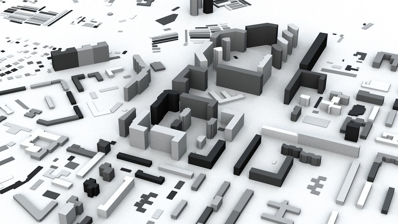 Samara Streets and Buildings 3D model_3